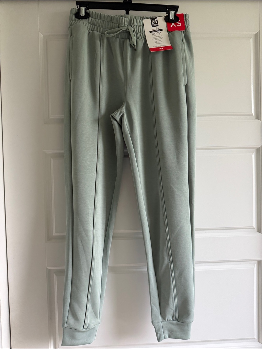 NWT Sage Green Women's Jogger Pants with Drawstring Waist